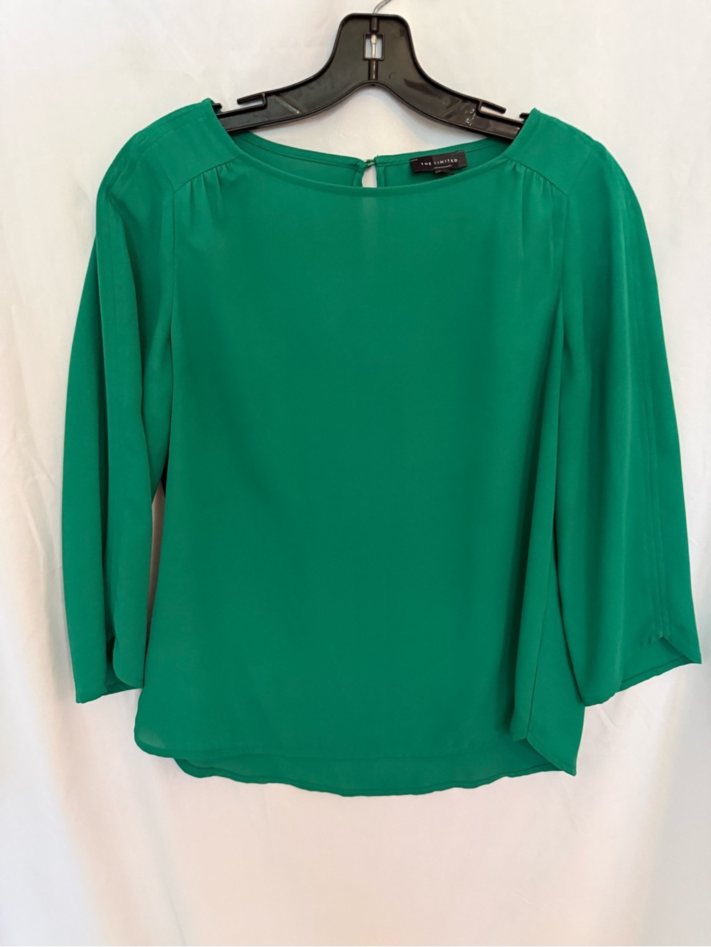 Limited Emerald Green Boatneck Blouse